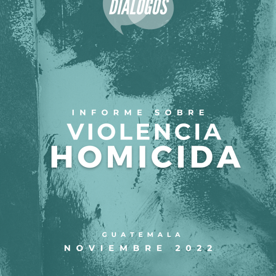 Informe sobre Violencia Homicida en Guatemala (noviembre de 2022)