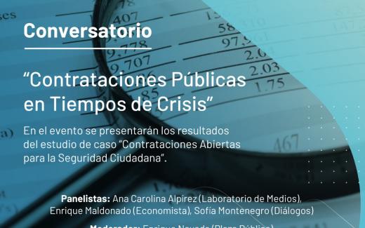 Conversatorio: Contrataciones públicas en tiempos de crisis