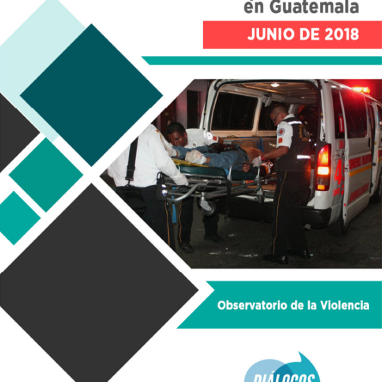 informe sobre lesionados por violencia en Guatemala (junio 2018)