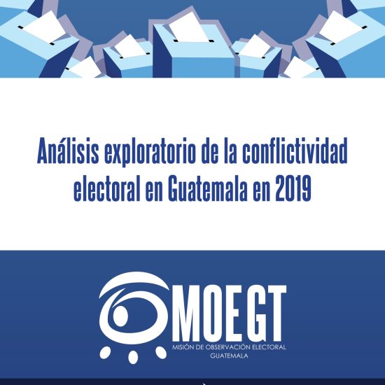Análisis exploratorio de la conflictividad electoral en Guatemala en 2019