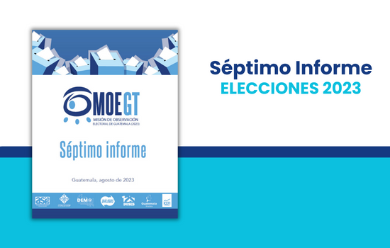 La Misión de Observación Electoral de Guatemala (MOE-Gt) presentó su informe sobre las condiciones previas al balotaje Presidencial