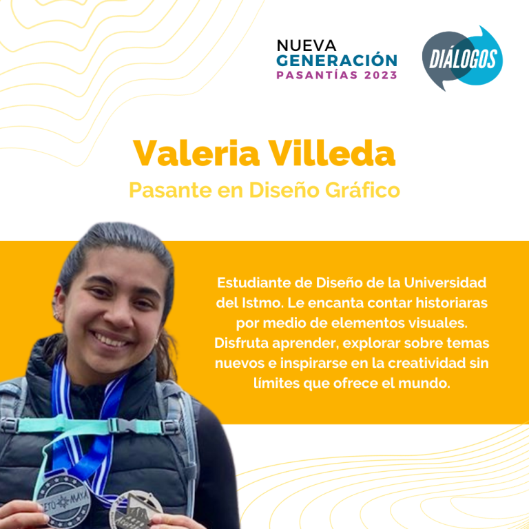 Valeria Villeda - Pasante en Diseño Gráfico