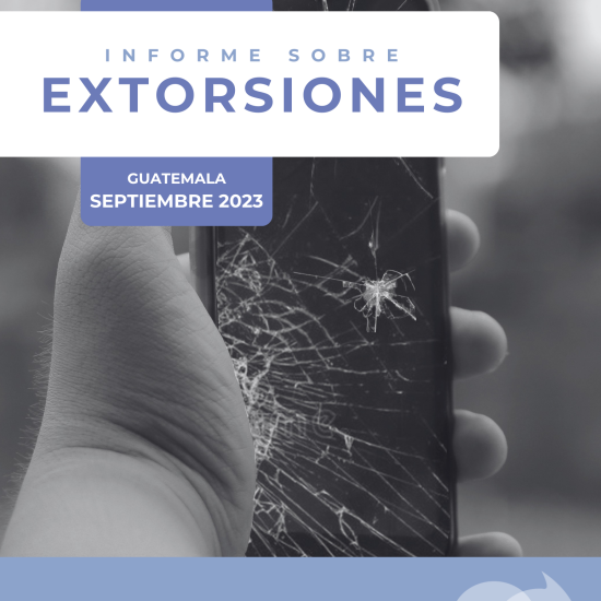 Informe sobre extorsiones en Guatemala (septiembre de 2023)