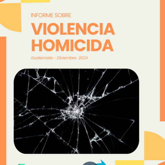 Informe sobre violencia homicida en Guatemala (diciembre de 2024)