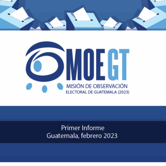 Primer informe de la MOE-GT