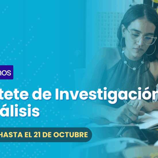 Buscamos Asistente de Investigación y Análisis