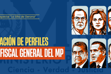 Evaluación de perfiles para Fiscal General del MP