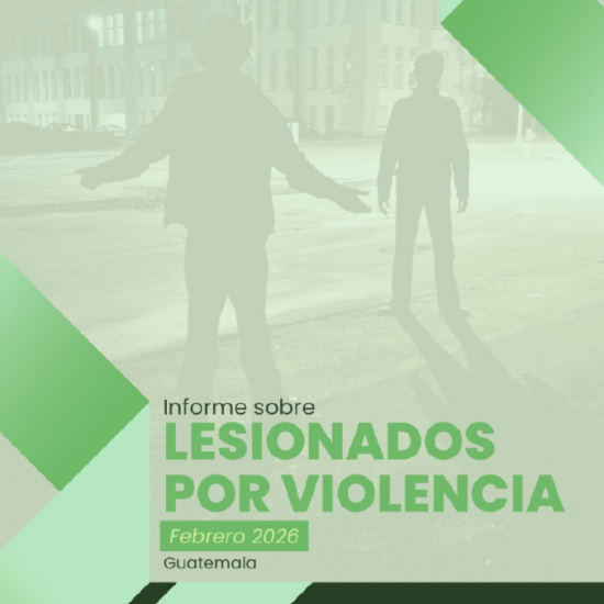 Informe sobre lesionados por violencia en Guatemala (febrero de 2026)