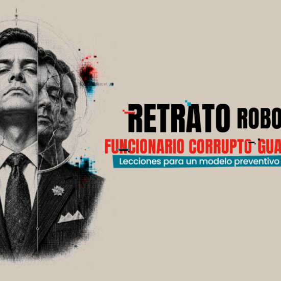 Presentamos nuestro informe “Retrato robot del funcionario corrupto guatemalteco” como una apuesta preventiva de la corrupción en la administración pública